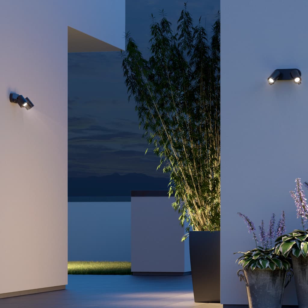 Steinel Tuinspotlight Met Sensor Spot Duo Sensor Zwart
