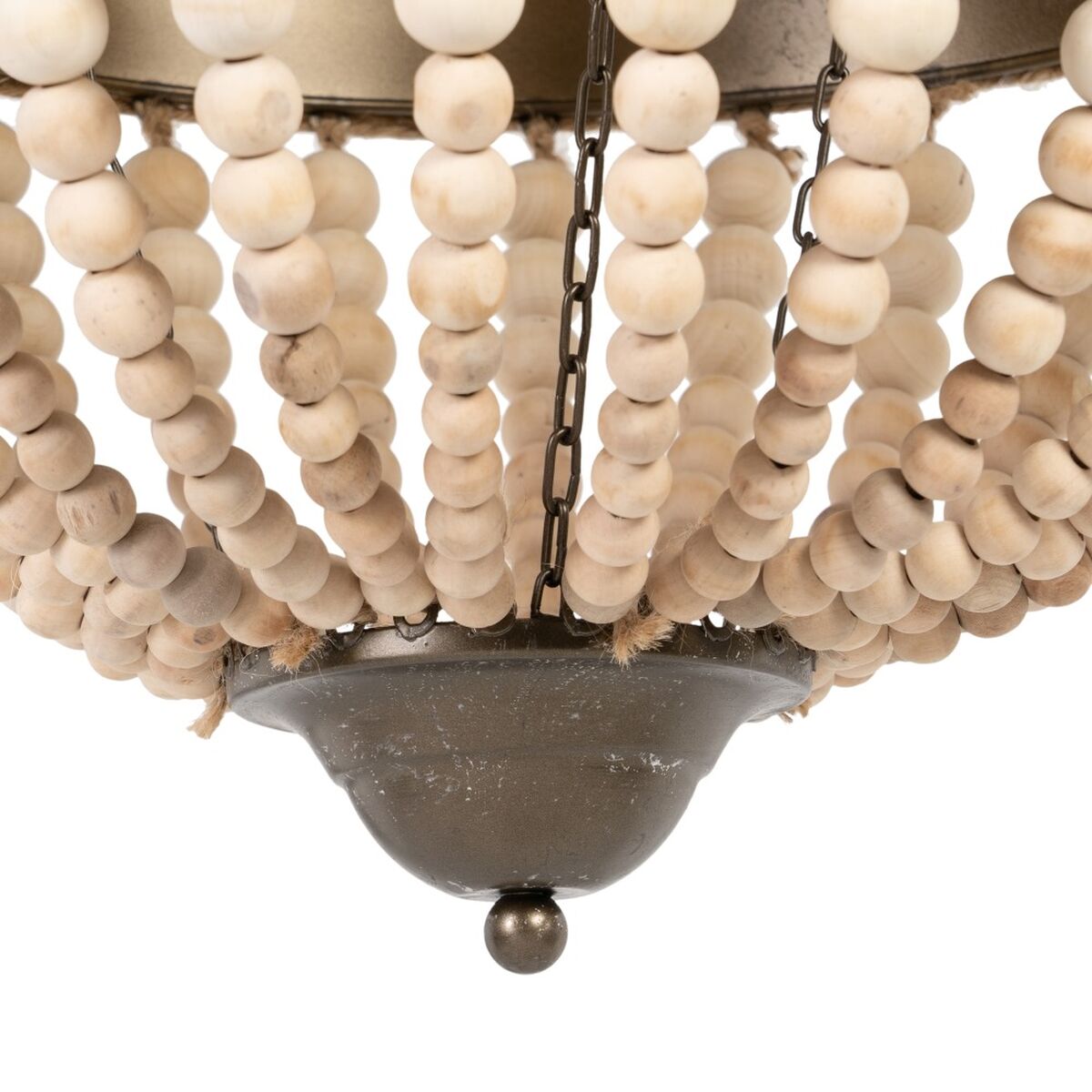 Bigbuy Home Plafondlamp Natuurlijk 220-240 V 40 X 40 X 62 Cm