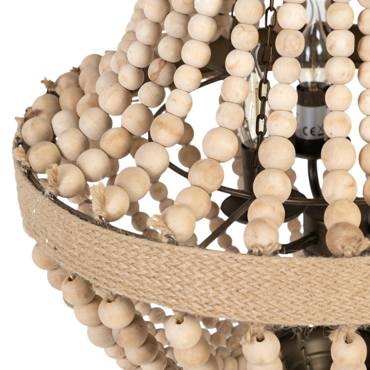 Bigbuy Home Plafondlamp Natuurlijk 220-240 V 50 X 50 X 67 Cm