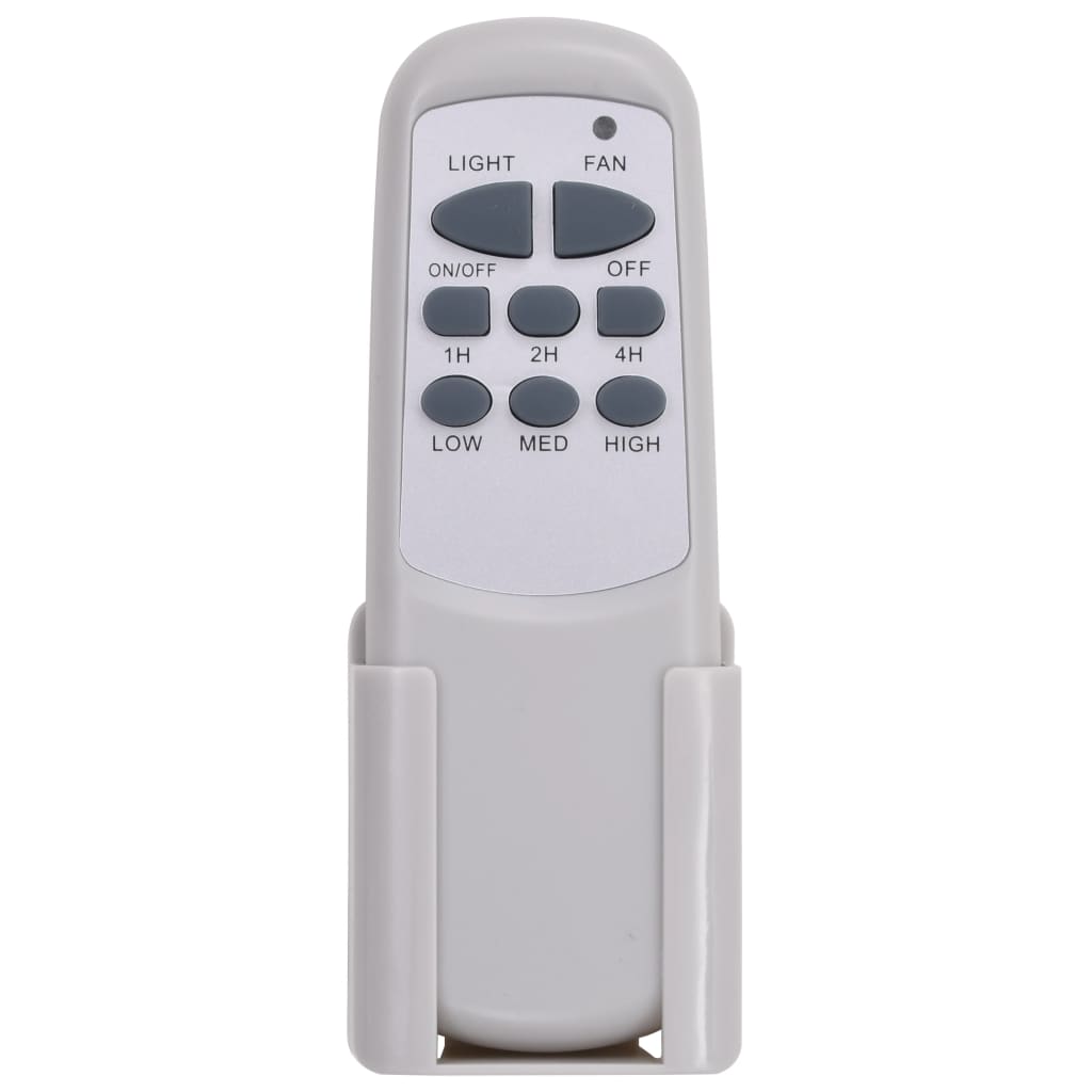 Plafondventilator Met Lamp 128 Cm Bruin