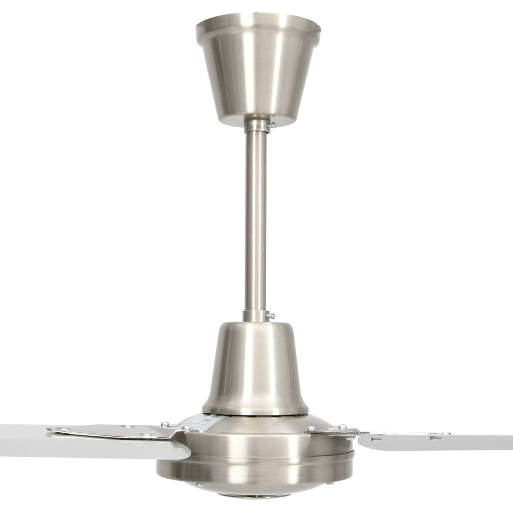 Plafondventilator 142 Cm Zilverkleurig
