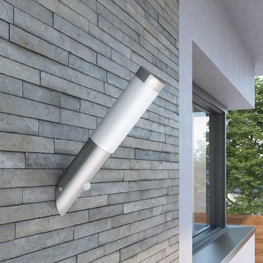 Buitenlamp Rvs Enego Met Sensor